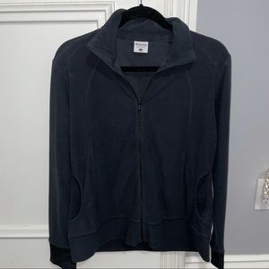 Columbia Black Zip-Up Fleece Jacket